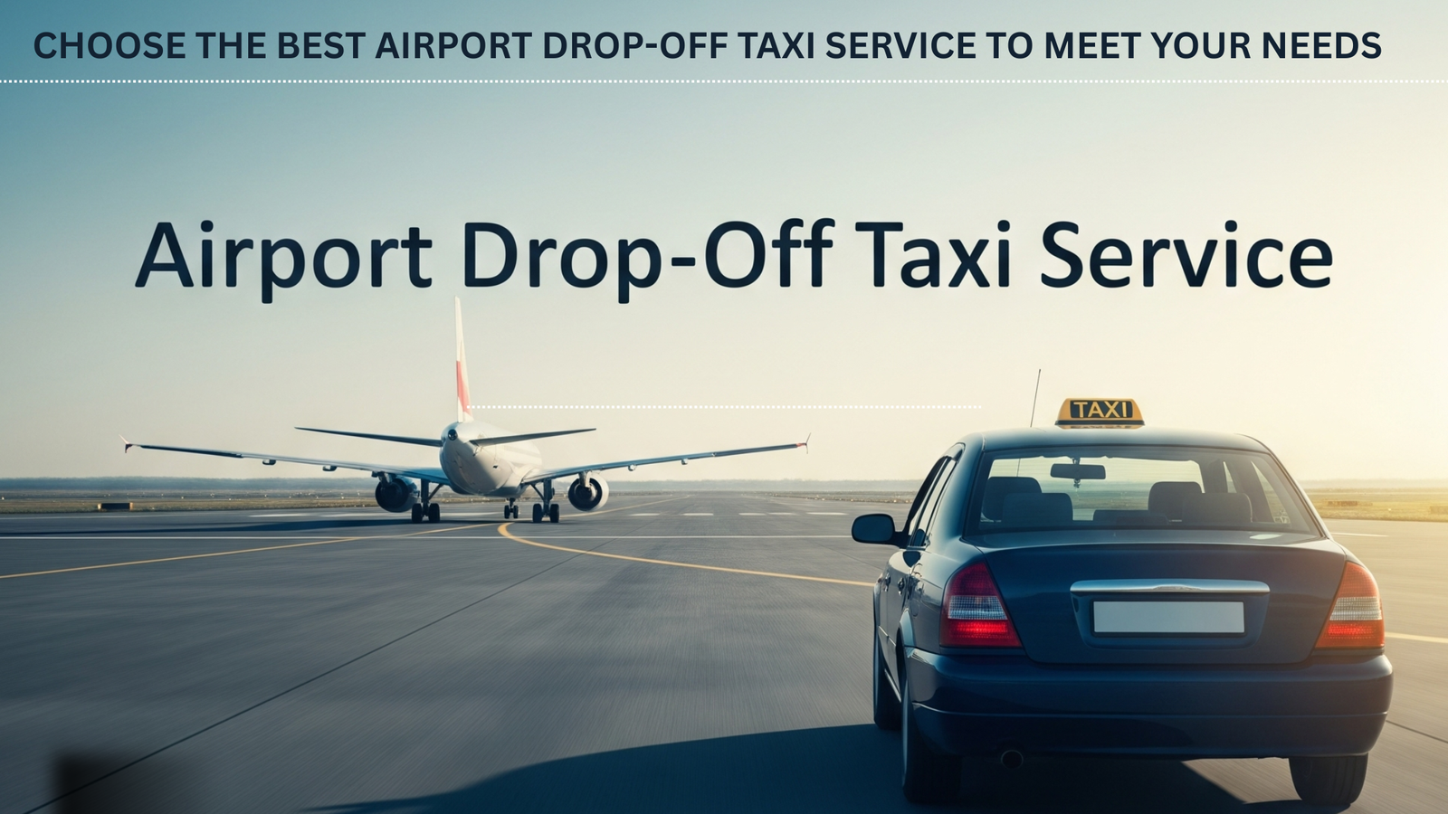 Choose the best Airport Drop-Off Taxi service to meet your needs