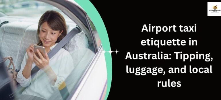 Airport taxi etiquette in Australia: Tipping, luggage, and local rules