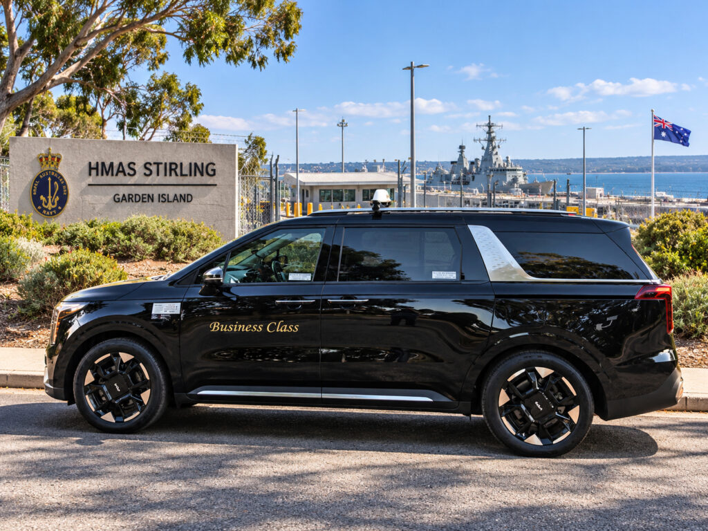 Garden Island HMAS Stirling To Perth Airport Taxi